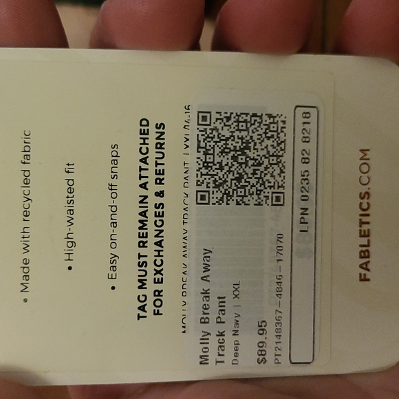 Fabletics, Molly Break Away Track Pant - Picture 2 of 3